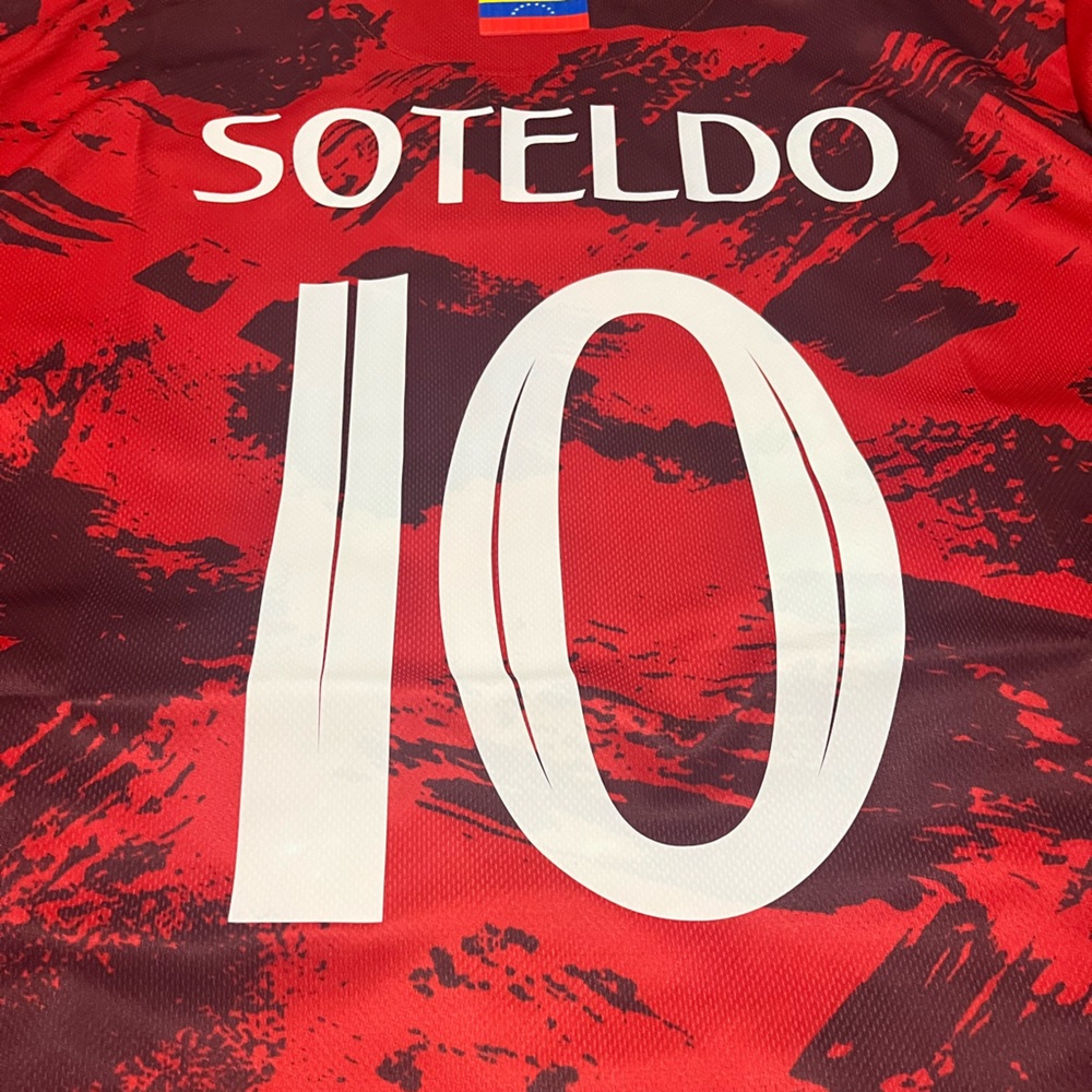 CAMISETA DE VENEZUELA #10 SOTELDO